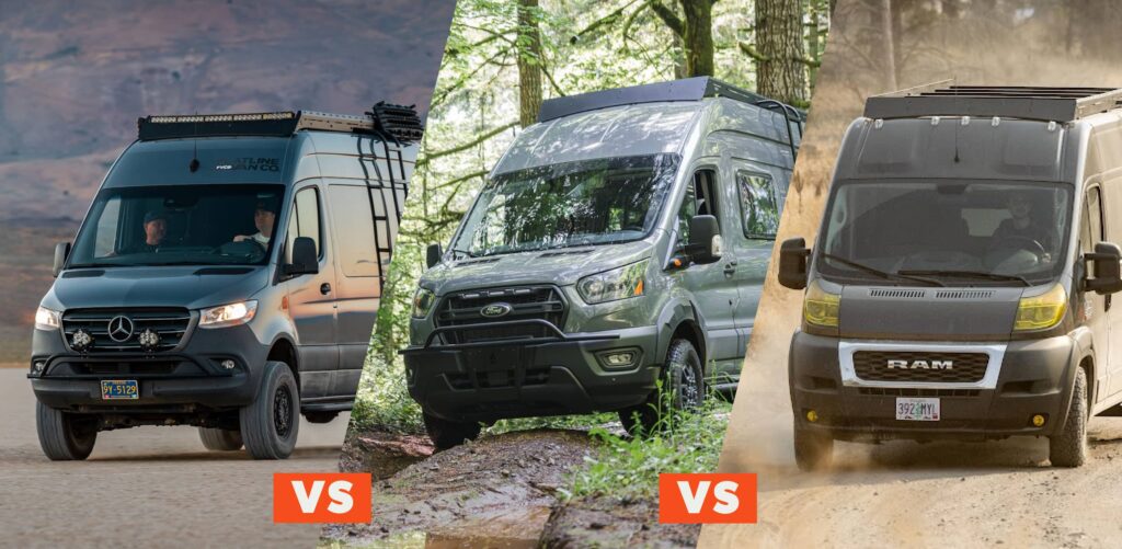 Ram Promaster vs. Ford Transit vs. Mercedes Sprinter